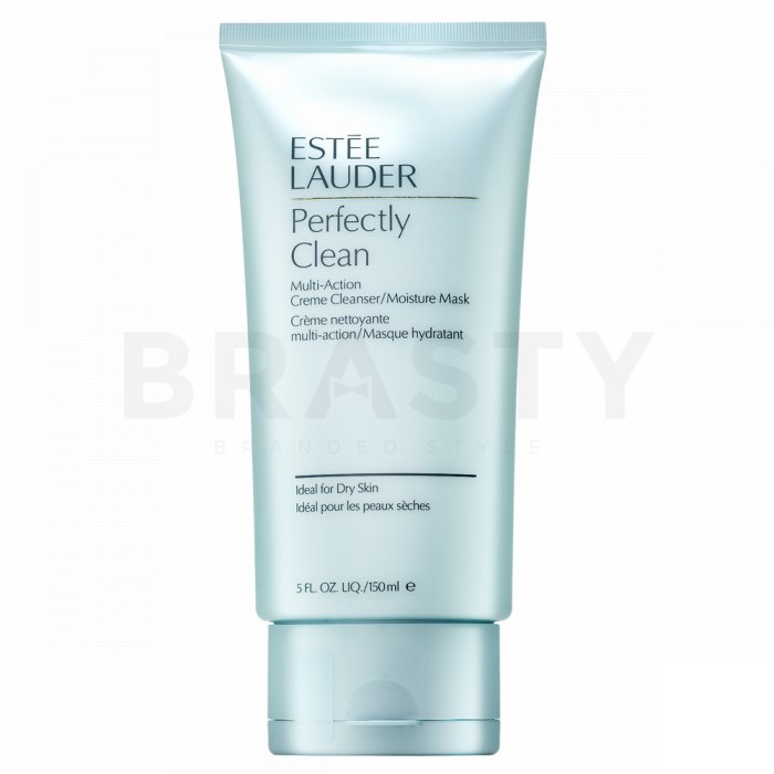 Estee Lauder Perfectly Clean Multi-Action Creme Cleanser/Moisture Mask Dry Skin подхранващ защитен почистващ крем за суха кожа 150 ml