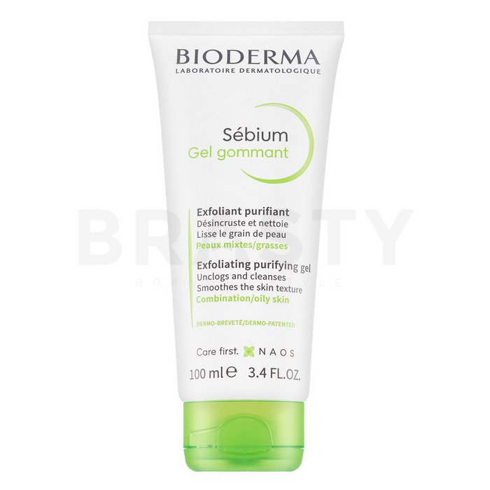 Bioderma Sébium Gel Gommant Exfoliating Purifying Gel ексфолиращ гел за кожа с акне 100 ml
