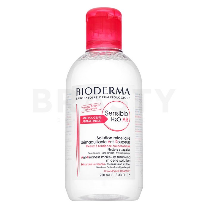 Bioderma Sensibio H2O AR Micellar Cleansing Water мицеларна вода за отстраняване на грим срещу зачервяване 250 ml