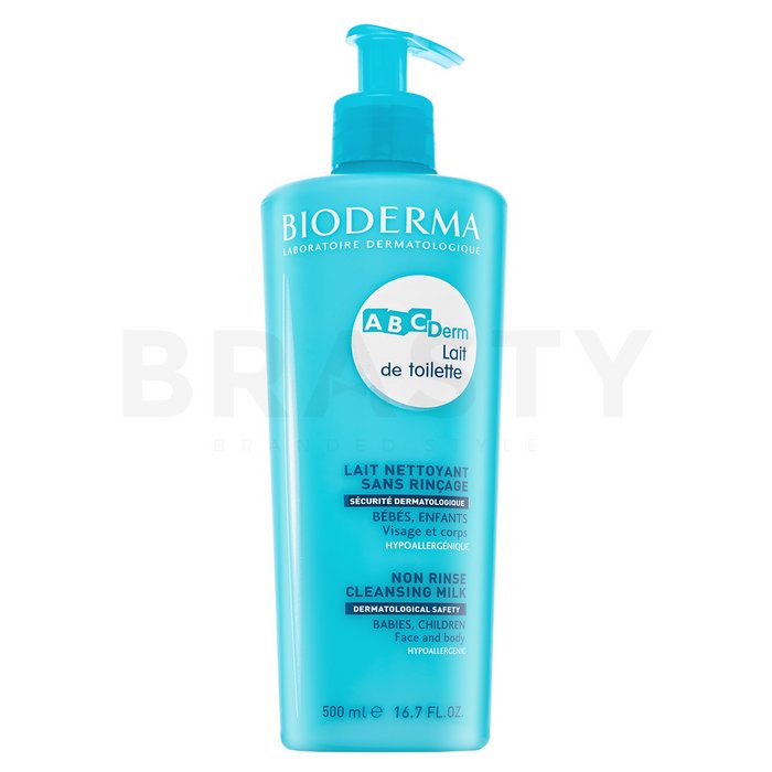 Bioderma ABCDerm Lait de Toilette Non Rinse Cleansing Milk почистващо мляко за деца 500 ml