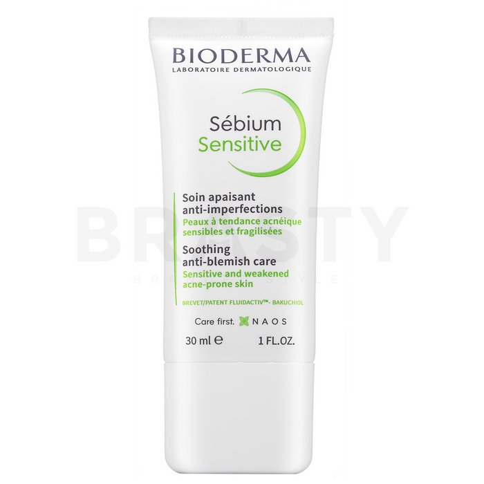 Bioderma Sébium Sensitive Soothing Anti-Blemish Care успокояваща емулсия за проблемна кожа 30 ml