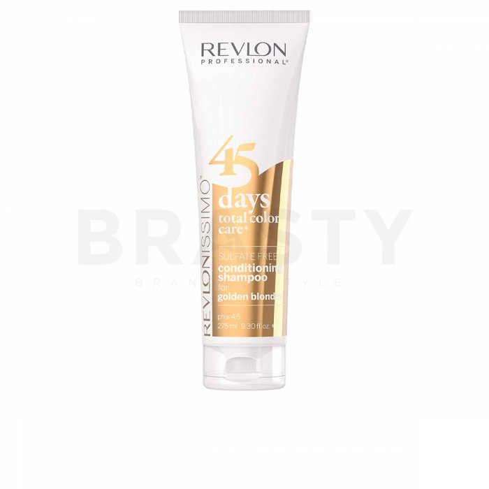 Revlon Professional 45 Days Shampoo&Conditioner Golden Blondes шампоан и балсам за руса коса 275 ml