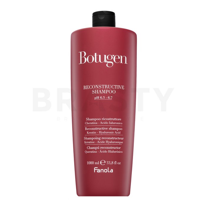 Fanola Botugen Reconstructive Shampoo безсулфатен шампоан за съживяване на косата 1000 ml