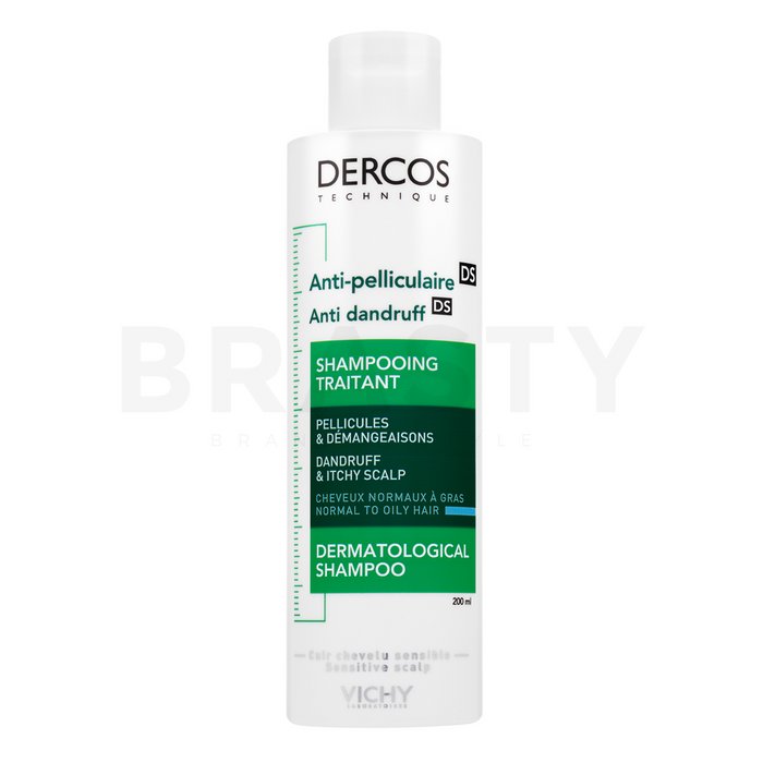 Vichy Dercos Anti-Dadruff Advanced Action Shampoo против пърхут за нормална до мазна коса 200 ml