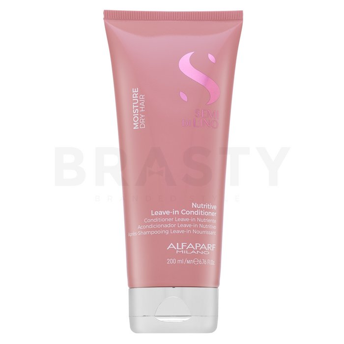 Alfaparf Milano Semi Di Lino Moisture Nutritive Leave-In Conditioner Балсам без изплакване За суха коса 200 ml