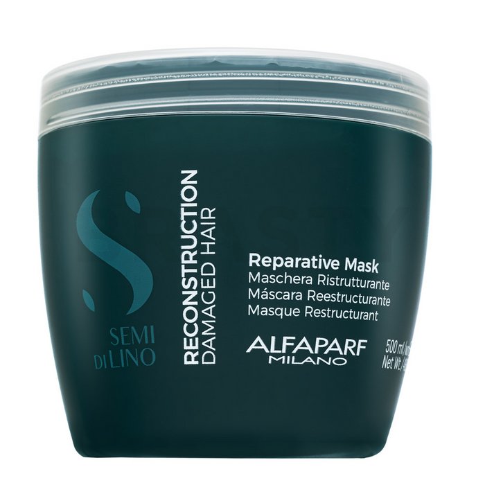 Alfaparf Milano Semi Di Lino Reconstruction Reparative Mask подхранваща маска За увредена коса 500 ml