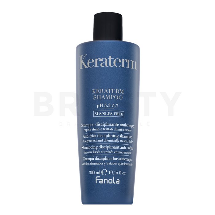 Fanola Keraterm Shampoo изглаждащ шампоан за непокорна коса 300 ml