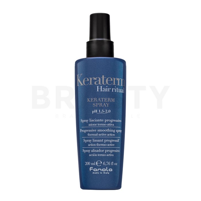 Fanola Keraterm Hair Ritual Spray изглаждащ спрей за непокорна коса 200 ml