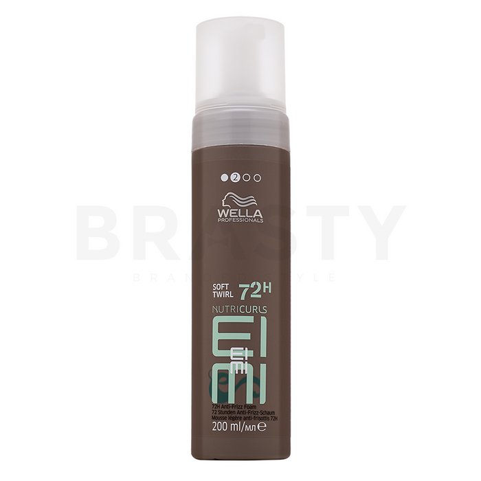 Wella Professionals EIMI Nutricurls Soft Twirl 72h Anti-Frizz Foam стилизираща пяна За къдрава и чуплива коса 200 ml