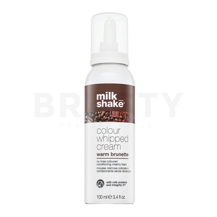 Milk_Shake Colour Whipped Cream тонираща пяна за опресняване на цвета Warm Brunette 100 ml