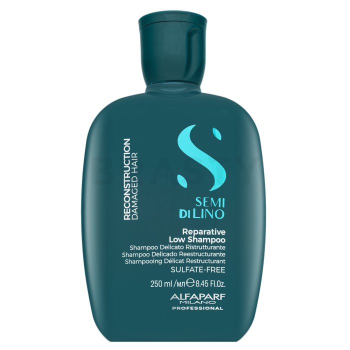 Alfaparf Milano Semi Di Lino Reconstruction Reparative Low Shampoo подхранващ шампоан за суха и увредена коса 250 ml