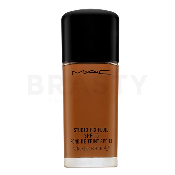 MAC Studio Fix Fluid Foundation SPF15 дълготраен фон дьо тен за уеднаквена и изсветлена кожа NW46 30 ml