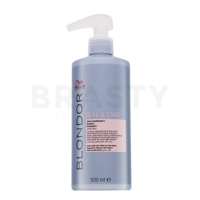 Wella Professionals Blondor Seal & Care Shine Conditioner подхранващ балсам за блясък на косата 500 ml