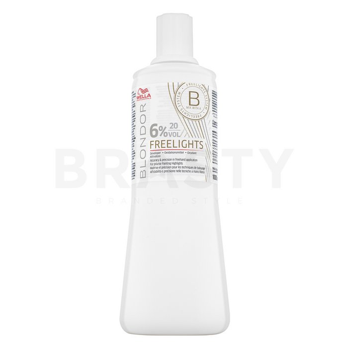 Wella Professionals Blondor Freelights 6% 20 Vol. за изсветляване на косата 1000 ml