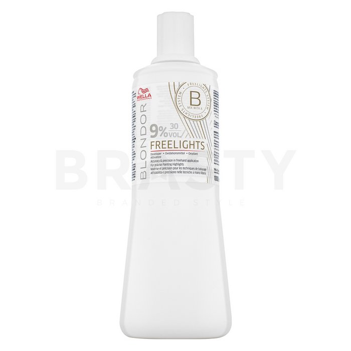 Wella Professionals Blondor Freelights 9% 30 Vol. за изсветляване на косата 1000 ml