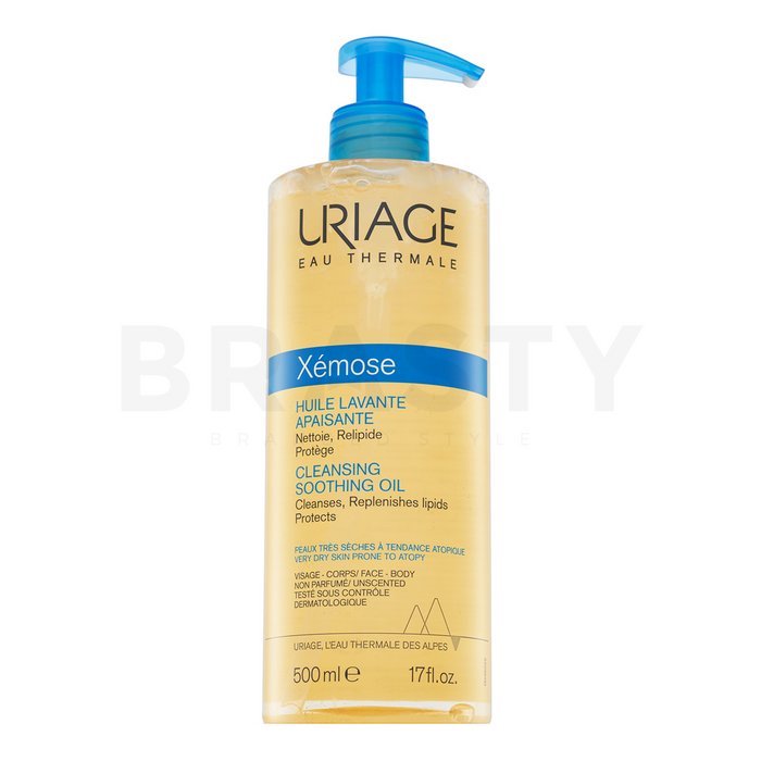 Uriage Xémose почистващо олио-пяна Cleansing Soothing Oil 500 ml
