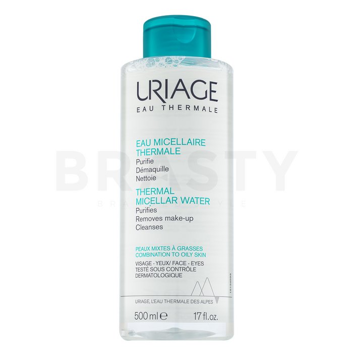Uriage мицеларна вода за отстраняване на грим Thermal Micellar Water Combination To Oily Skin 500 ml