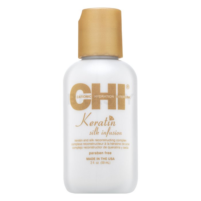 CHI Keratin Silk Infusion Грижа за косата за регенериране, подхранване и защита на косата 59 ml