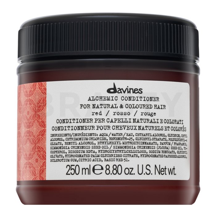 Davines Alchemic Conditioner Балсам за подчертаване на цвета на косата Red 250 ml