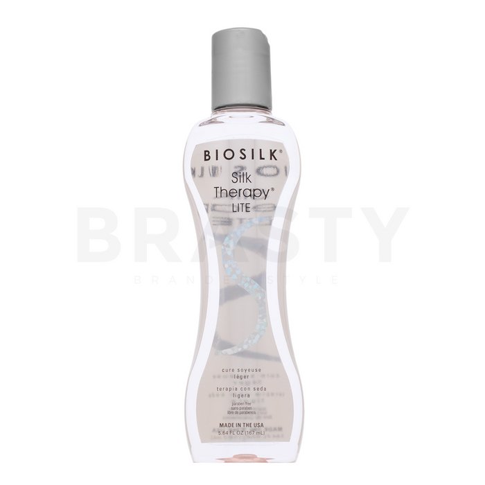 BioSilk Silk Therapy Lite Балсам без изплакване за регенериране, подхранване и защита на косата 167 ml