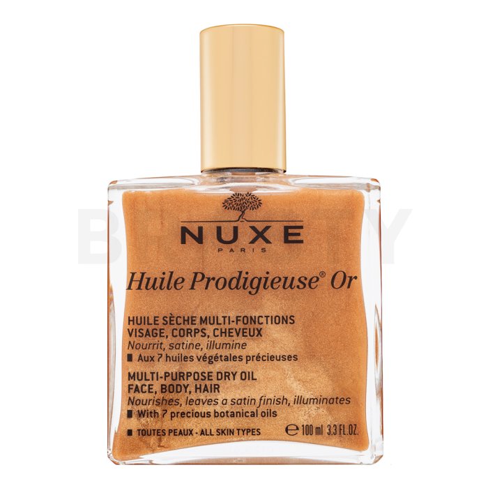 Nuxe Huile Prodigieuse Or Multi-Purpose Dry Oil Mултифункционално масло с блясък 100 ml