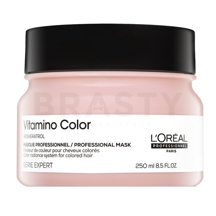 L´Oréal Professionnel Série Expert Vitamino Color Resveratrol Mask Укрепваща маска за боядисана коса 250 ml
