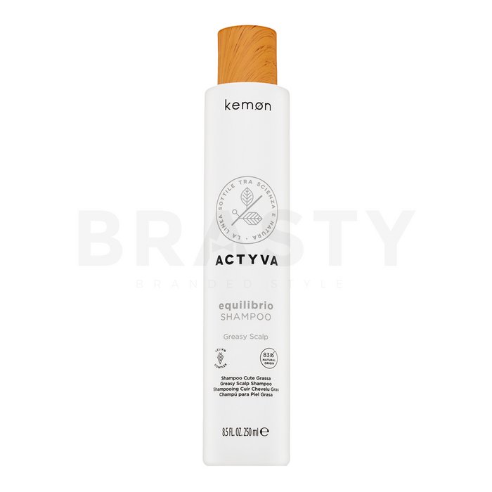 Kemon Actyva Equilibrio Shampoo čisticí šampon за бързо омазняваща се коса 250 ml