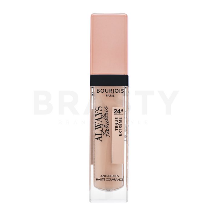 Bourjois Always Fabulous 24HRS Extreme Resist Concealer течен коректор за изравняване тена на кожата 100 Ivory