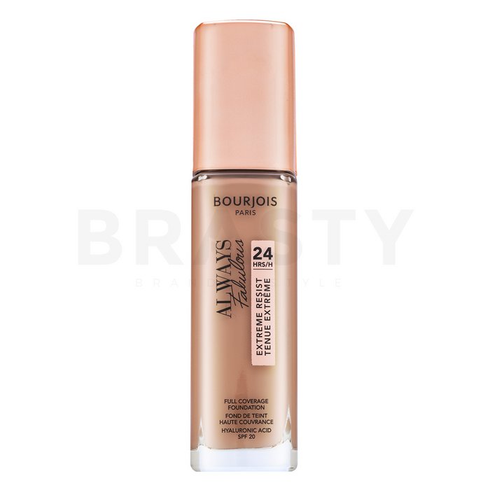 Bourjois Always Fabulous 24HRS Extreme Resist Foundation течен фон дьо тен за изравняване тена на кожата 400 Beige Rose 30 ml