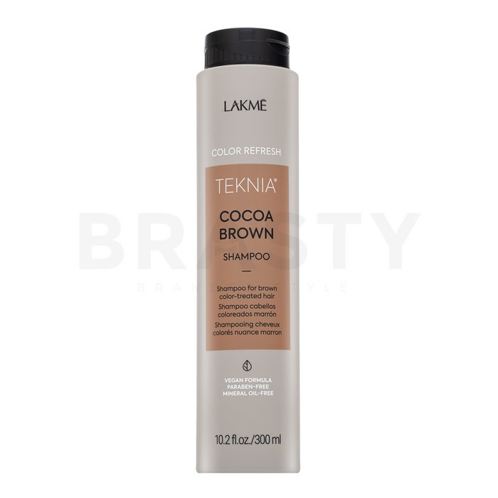 Lakmé Teknia Color Refresh Cocoa Brown Shampoo цветен шампоан за кафява коса 300 ml