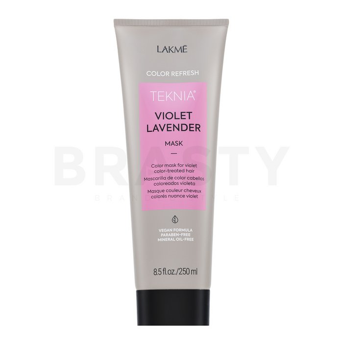 Lakmé Teknia Color Refresh Violet Lavender Mask подхранваща маска с цветни пигменти за коса с лилави нюанси 250 ml
