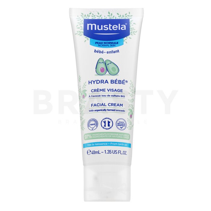 Mustela Hydra Bébé Facial Cream крем за лице за деца 40 ml