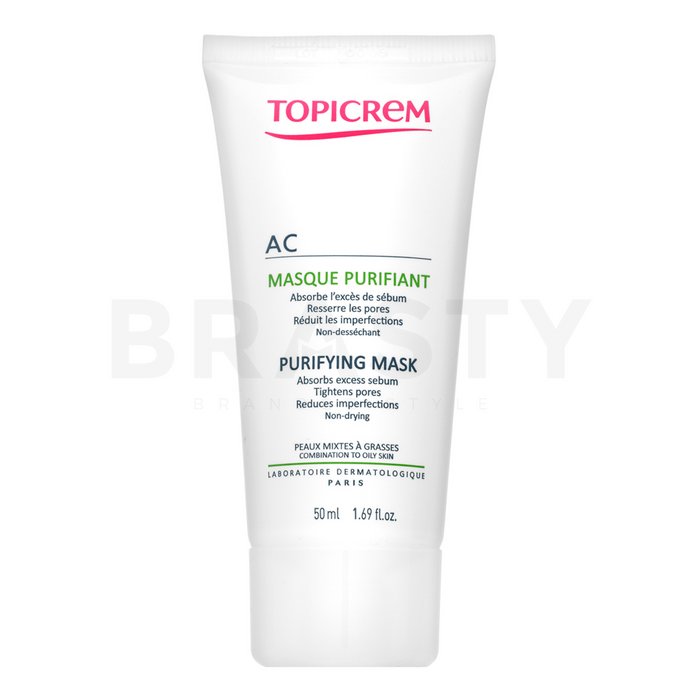 Topicrem AC Purifying Mask почистваща маска за мазна кожа 50 ml