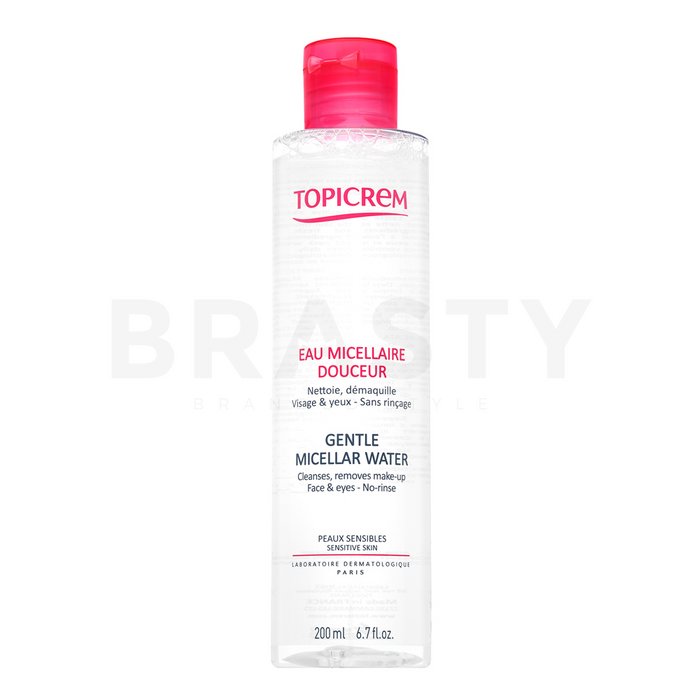 Topicrem Gentle Micellar Water Face & Eyes мицеларна вода за отстраняване на грим за нормална/смесена кожа 200 ml