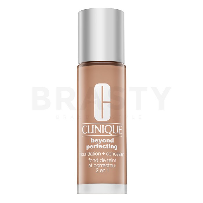Clinique Beyond Perfecting Foundation & Concealer течен фон дьо тен за уеднаквена и изсветлена кожа 07 Cream Chamois 30 ml