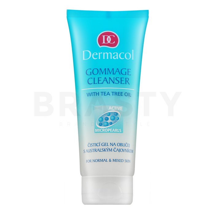 Dermacol Tea Tree Gommage Cleanser почистващ гел 100 ml