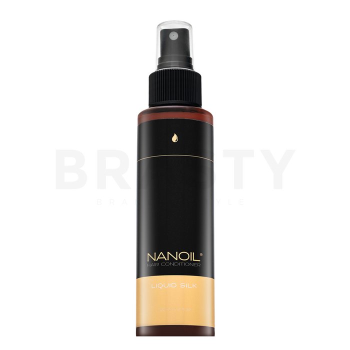Nanoil Hair Conditioner Liquid Silk подхранващ балсам за гладкост и блясък на косата 125 ml
