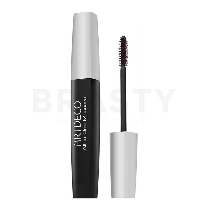 Artdeco All In One Mascara водоустойчива спирала за удължаване и обем на миглите 03 Brown 10 ml