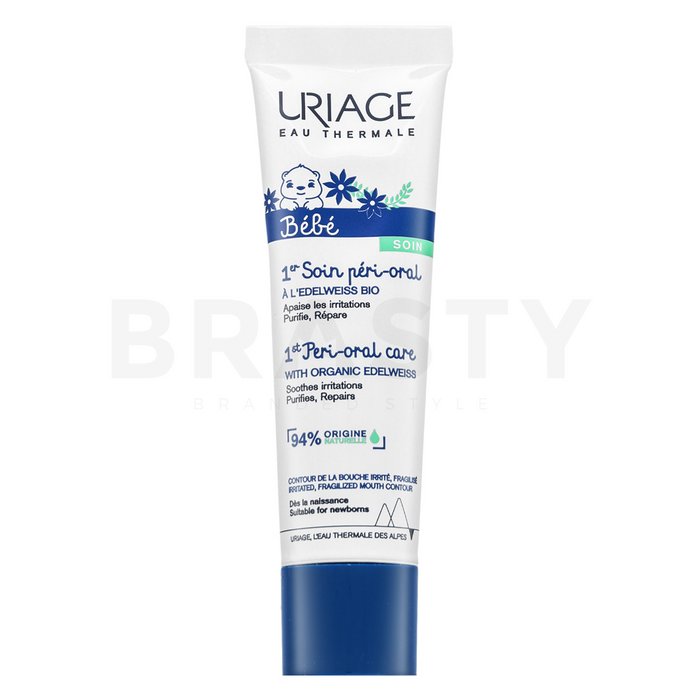 Uriage Bébé възстановяващ крем срещу раздразнена кожа около устата 1st Peri-Oral Care with Organic Edelweiss 30 ml
