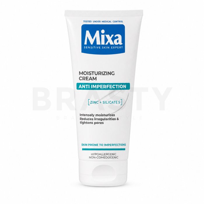 Mixa Moisturizing Cream 2in1 Against Imperfections хидратиращ крем срещу несъвършенства на кожата 50 ml