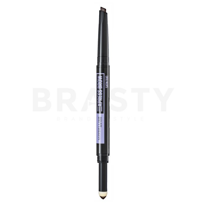 Maybelline Express Brow Duo Pencil молив за вежди 2в1 Medium Brown 0,71 g