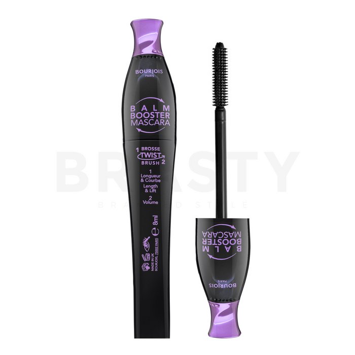 Bourjois Twist Up Mascara спирала за удължаване и обем на миглите 003 Black 8 ml