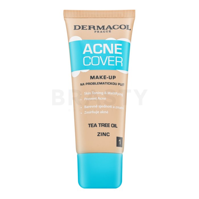 Dermacol ACNEcover Make-Up фон дьо тен за проблемна кожа 01 30 ml