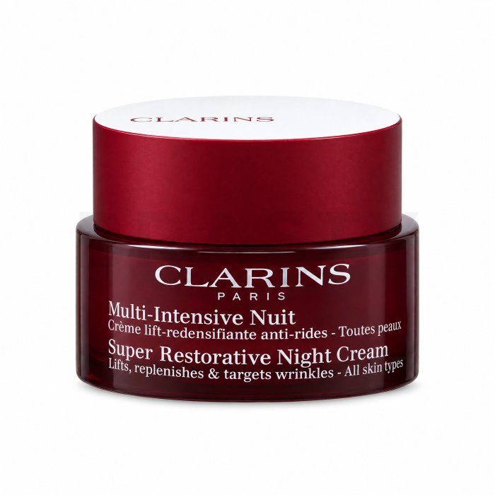 Clarins Super Restorative Night нощен серум за лице All Skin Types Cream 50 ml