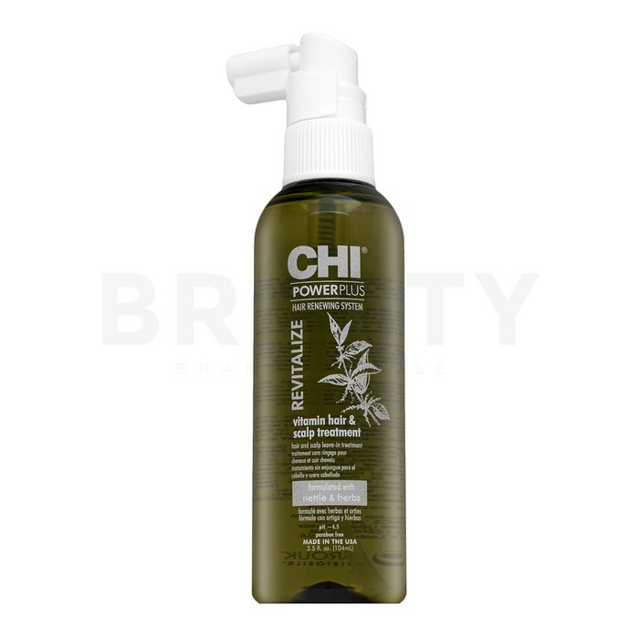 CHI Power Plus Revitalize Vitamin Hair & Scalp Treatment грижа без изплакване За чуствителен скалп 104 ml