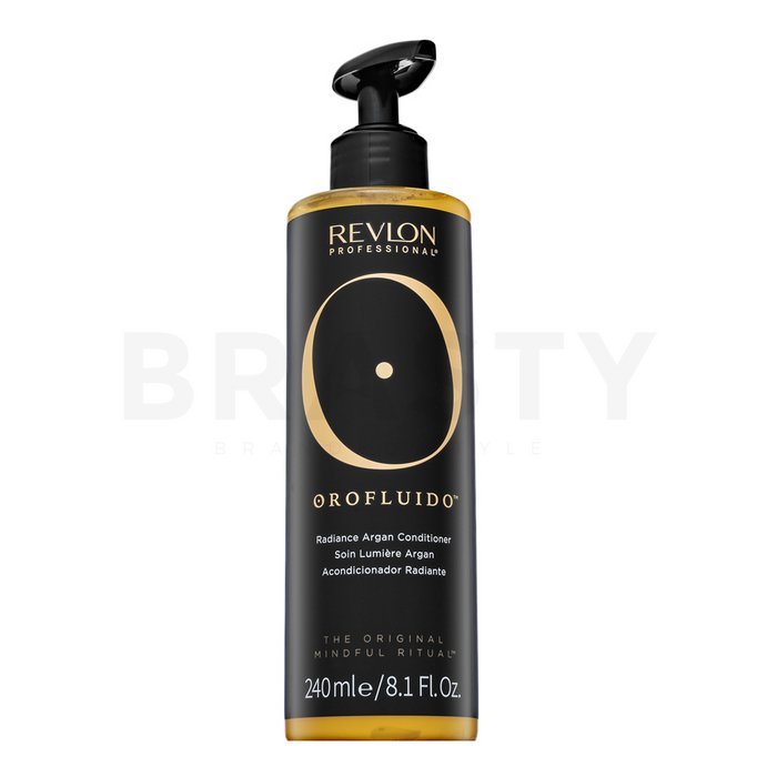 Orofluido Radiance Argan Conditioner подхранващ балсам за гладкост и блясък на косата 240 ml