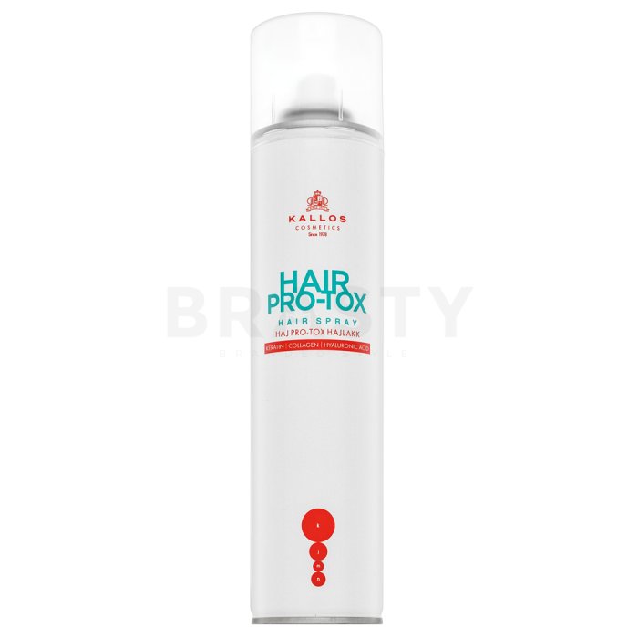 Kallos Hair Pro-Tox Hair Spray лак за коса с кератин 400 ml
