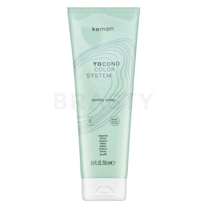 Kemon Yo Cond Color System Toning Cond тониращ балсам за опресняване на цвета Silver 250 ml