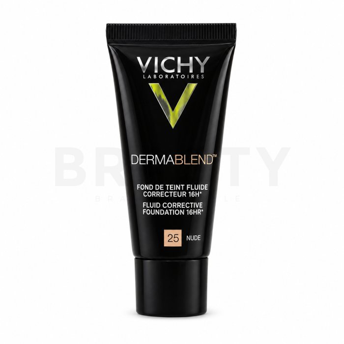 Vichy Dermablend Fluid Corrective Foundation 16HR течен фон дьо тен срещу несъвършенства на кожата 25 Nude 30 ml