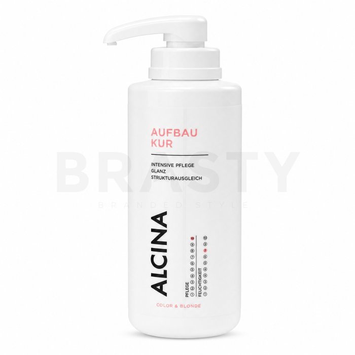 Alcina Color & Blonde Restorative Treatment Грижа за косата за боядисана, химически третирана и изрусявана коса 500 ml